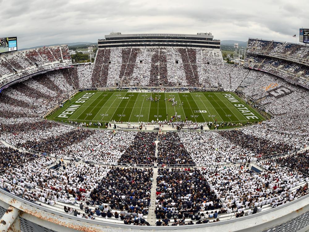 Penn State Stripe Out Beaver Stadium